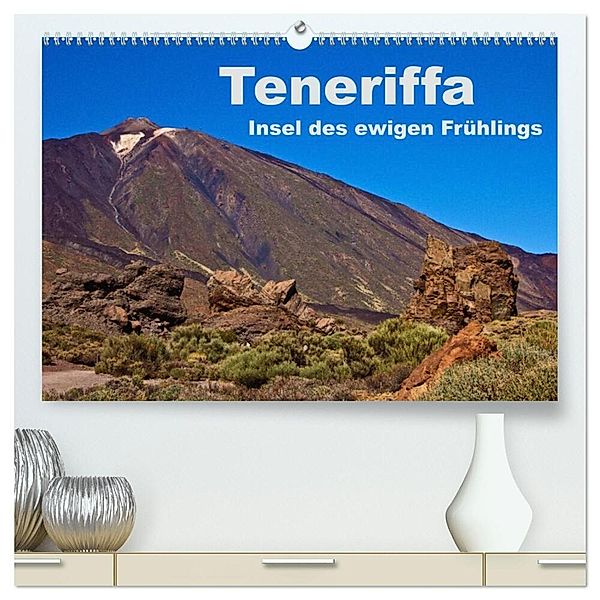 Teneriffa - Insel des ewigen Frühlings (hochwertiger Premium Wandkalender 2024 DIN A2 quer), Kunstdruck in Hochglanz, Anja Ergler