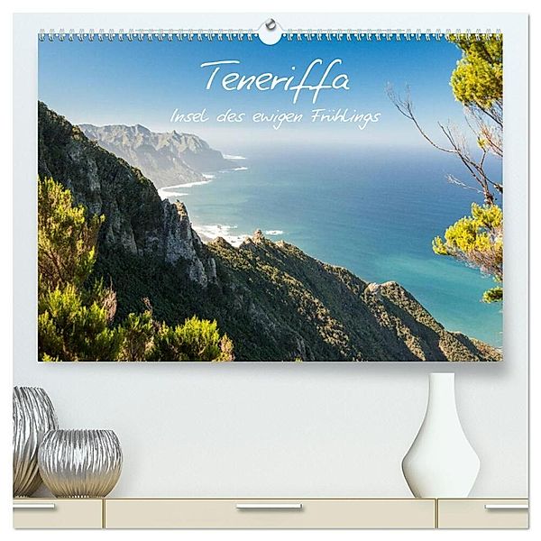 Teneriffa - Insel des ewigen Frühlings (hochwertiger Premium Wandkalender 2025 DIN A2 quer), Kunstdruck in Hochglanz, Calvendo, Alexandra Winter