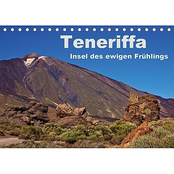 Teneriffa - Insel des ewigen Frühlings (Tischkalender 2021 DIN A5 quer), Anja Ergler