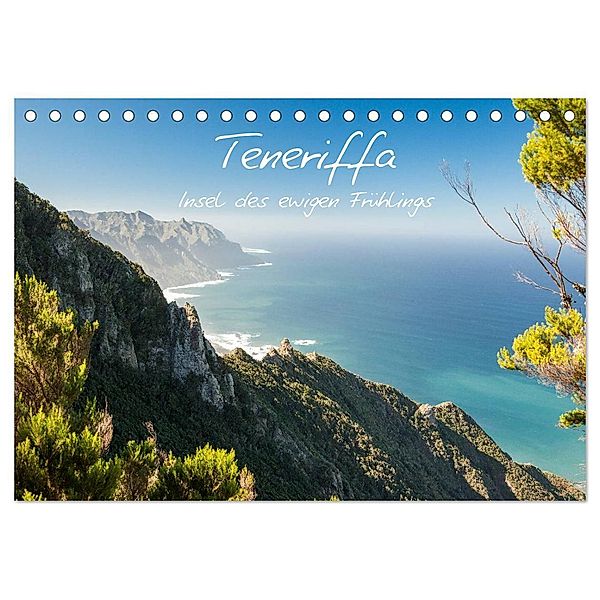 Teneriffa - Insel des ewigen Frühlings (Tischkalender 2025 DIN A5 quer), CALVENDO Monatskalender, Calvendo, Alexandra Winter