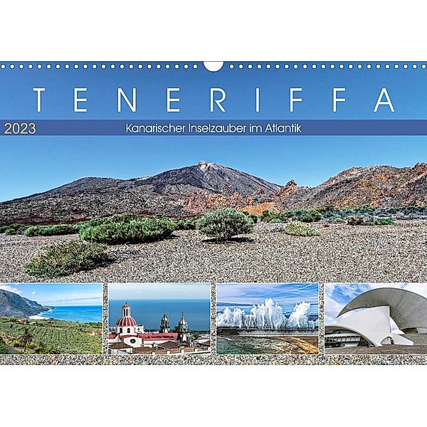 TENERIFFA Kanarischer Inselzauber im Atlantik (Wandkalender 2023 DIN A3 quer), Dieter Meyer