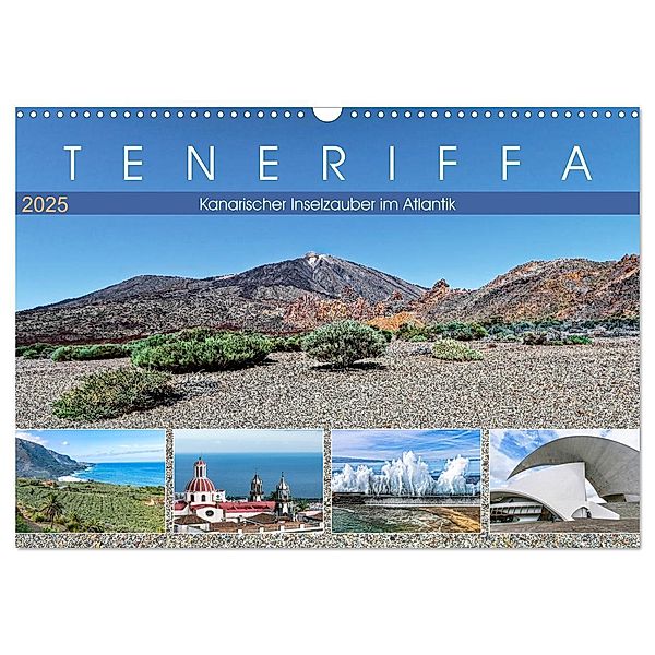 TENERIFFA Kanarischer Inselzauber im Atlantik (Wandkalender 2025 DIN A3 quer), CALVENDO Monatskalender, Calvendo, Dieter Meyer