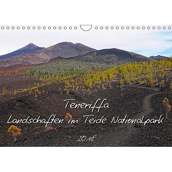 Teneriffa - Landschaften im Teide Nationalpark (Wandkalender 2018 DIN A4 quer), Anja Frost