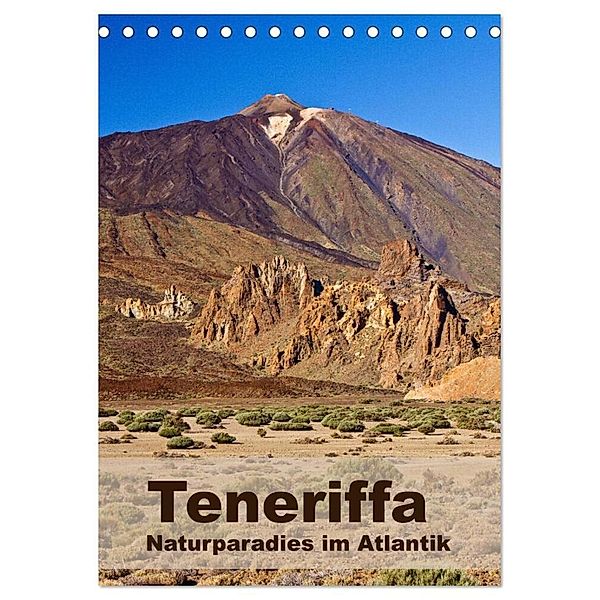 Teneriffa - Naturparadies im Atlantik (Tischkalender 2024 DIN A5 hoch), CALVENDO Monatskalender, Anja Ergler