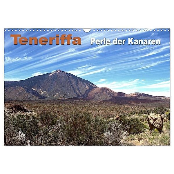 Teneriffa - Perle der Kanaren (Wandkalender 2024 DIN A3 quer), CALVENDO Monatskalender, Rolf Frank