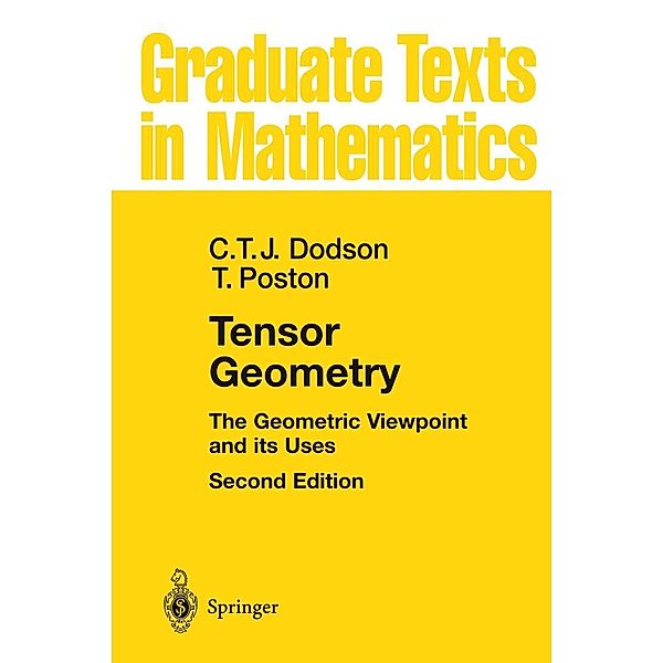 Tensor Geometry, C. T. J. Dodson, Timothy Poston