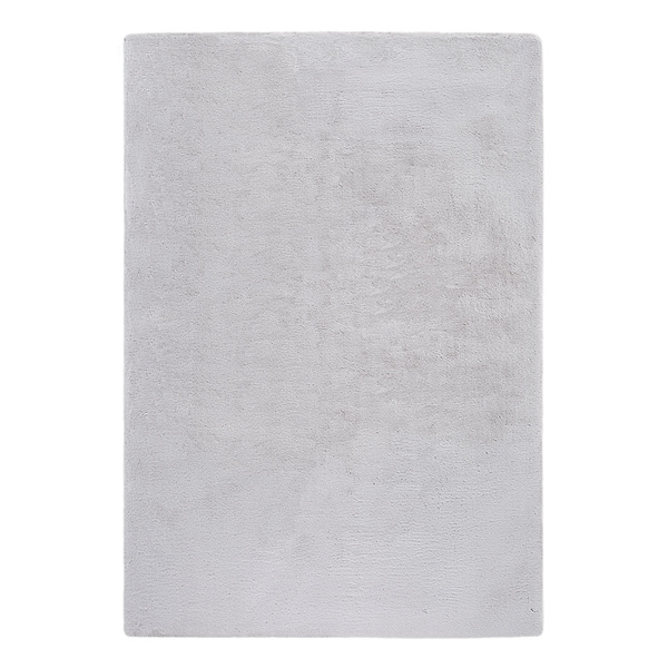 Homcom Teppich aus kuscheligem Hochflor 170 cm lang (Farbe: grau)