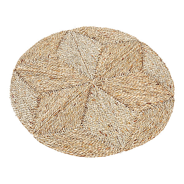 Teppich aus Seegras, rund, 80cm