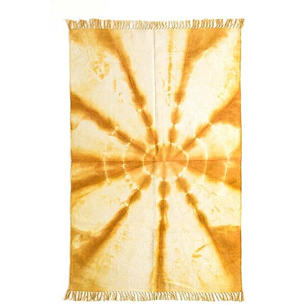 Teppich Batik 120 x 180 cm gelb