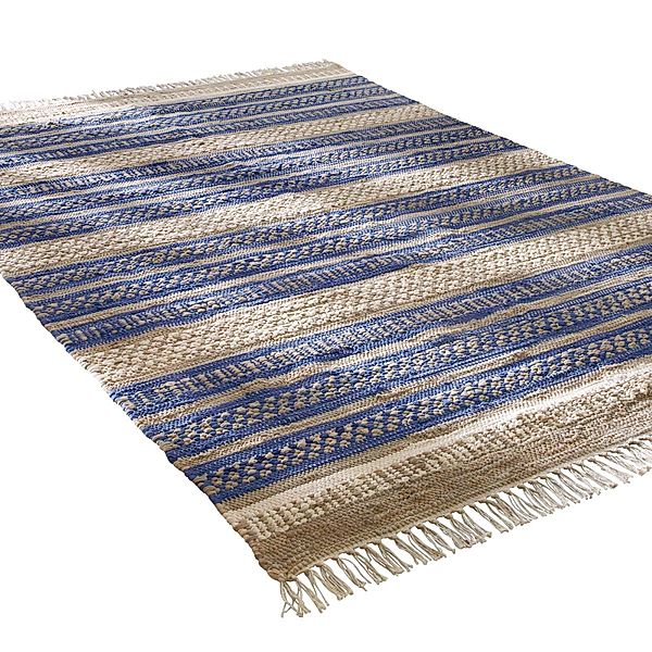 Teppich Blue Stripes 170 x 240 cm