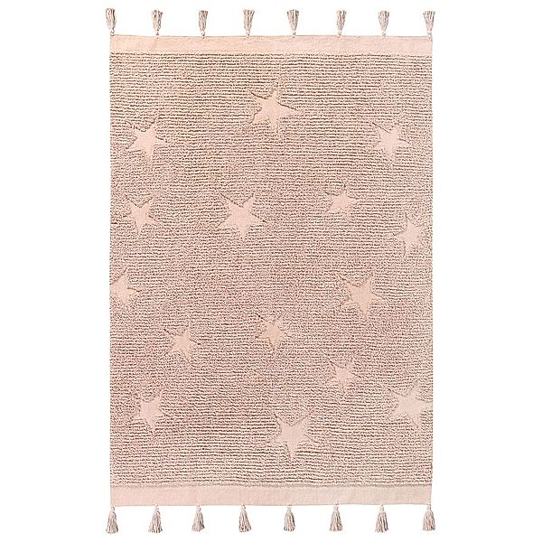 Lorena Canals Teppich HIPPY STARS (120x175) in altrosa