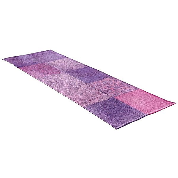 Teppich Patches 70 x 200 cm lila