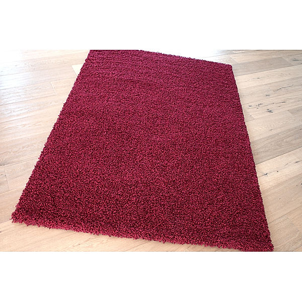 Teppich Relax Soft Tricolor, rot (Größe: 133 x 190 cm)