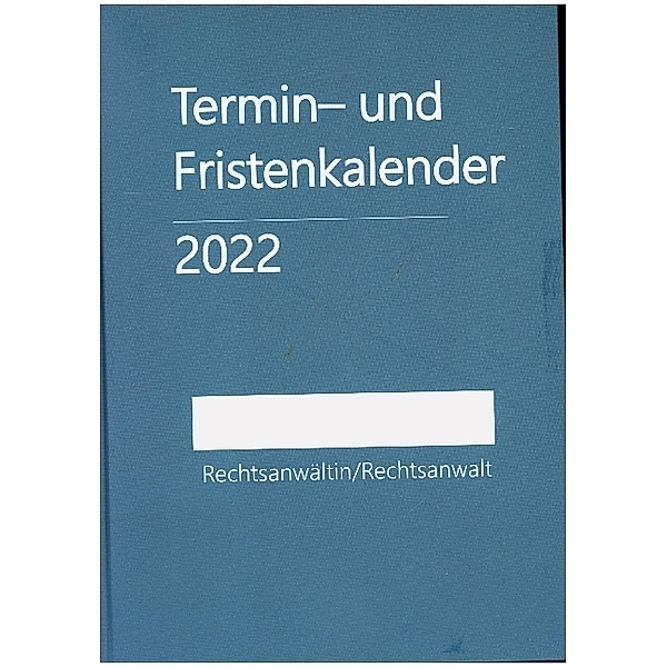 Termin- und Fristenkalender 2022 - für einen Rechtsanwalt/eine Rechtsanwältin, Das Hemili-Haus