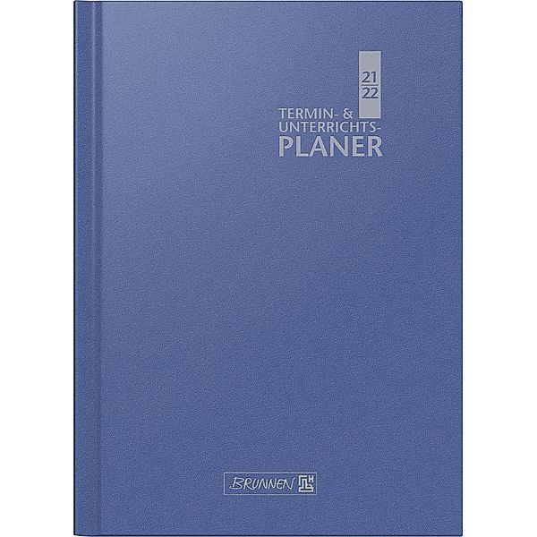 Termin-/Unterrichtsplaner 2021/2022, Ringbuch-Kalender mit Einlage, A4 blau