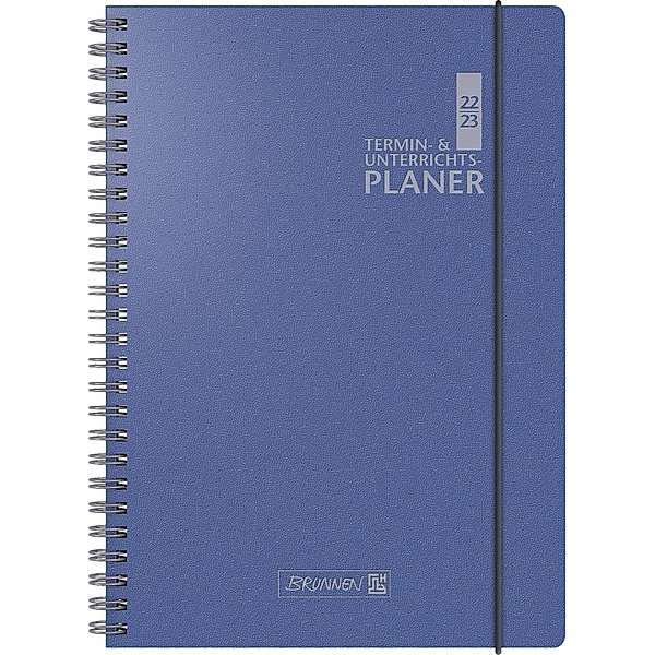 Termin-/Unterrichtsplaner 2022/2023, Ringbuch-Kalender mit Einlage, A4 blau