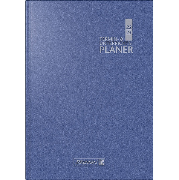 Termin-/Unterrichtsplaner 2022/2023, Ringbuch-Kalender mit Einlage, A5 blau