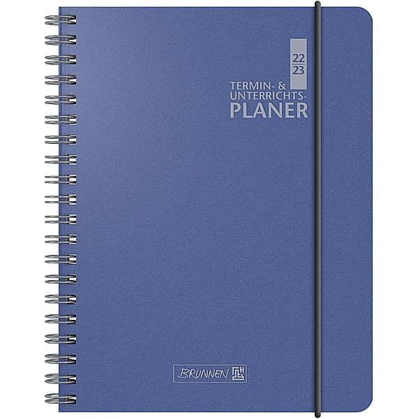 Termin-/Unterrichtsplaner 2022/2023, Ringbuch-Kalender mit Einlage, A5 blau