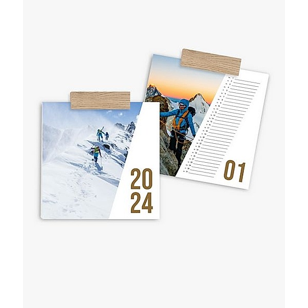 Terminkalender 2024 gestalten mit eigenen Fotos (20 x 20 cm) im Design Action