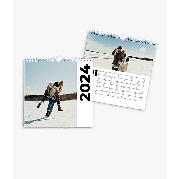 Terminkalender 2024 gestalten mit eigenen Fotos (20 x 20 cm) im Design Road Trip