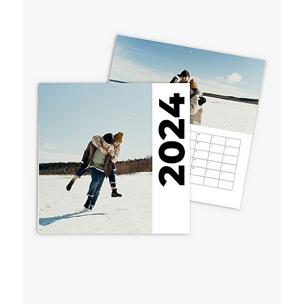 Terminkalender 2024 gestalten mit eigenen Fotos (30 x 30 cm) im Design Road Trip