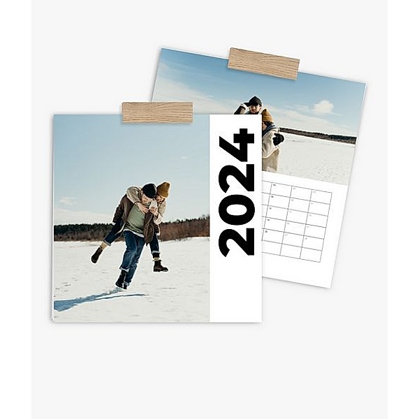Terminkalender 2024 gestalten mit eigenen Fotos (30 x 30 cm) im Design Road Trip