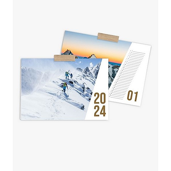 Terminkalender 2024 gestalten mit eigenen Fotos (A3 quer) im Design Action