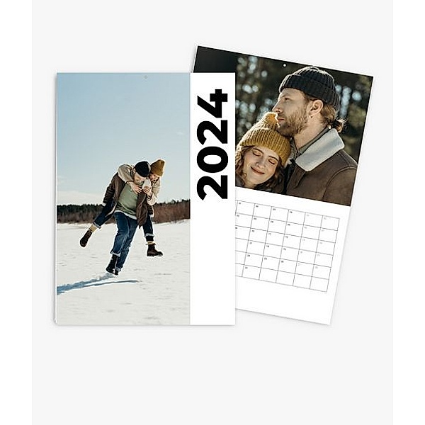 Terminkalender 2024 gestalten mit eigenen Fotos (A3 hoch) im Design Road Trip