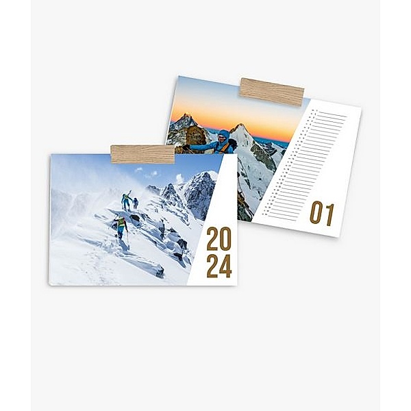 Terminkalender 2024 gestalten mit eigenen Fotos (A4 quer) im Design Action