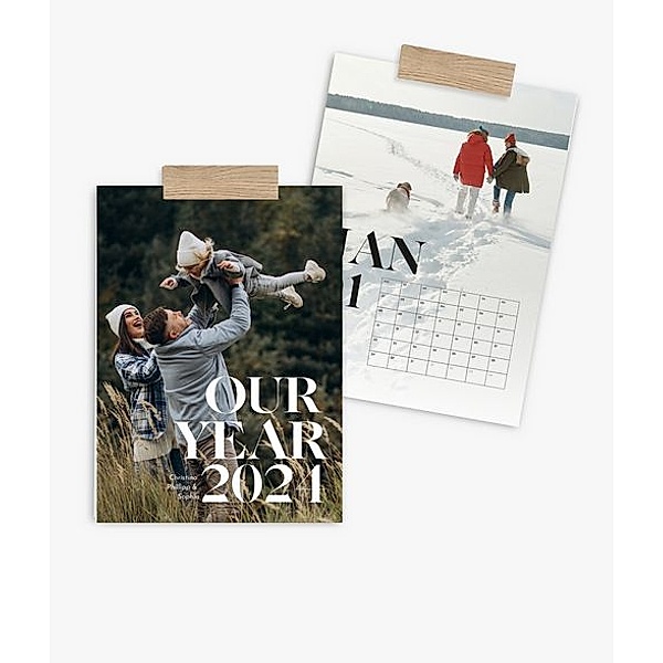 Terminkalender 2024 gestalten mit eigenen Fotos (A4 hoch) im Design Bold Elegance