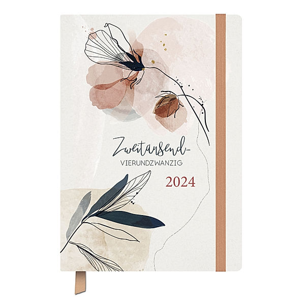 Terminkalender Classic Timer Blütenzauber 2024