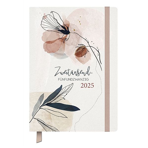 Terminkalender Classic Timer Blütenzauber 2025