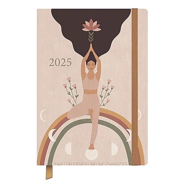 Terminkalender Jahresbegleiter Yoga 2025