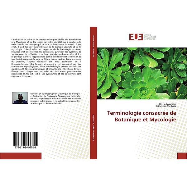 Terminologie consacrée de Botanique et Mycologie, Idrissa Assumani, Ali Mkezo Mashata