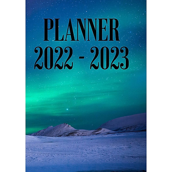 Terminplaner Jahreskalender 2022 - 2023, Terminkalender DIN A5, Taschenbuch und Hardcover, Kai Pfrommer