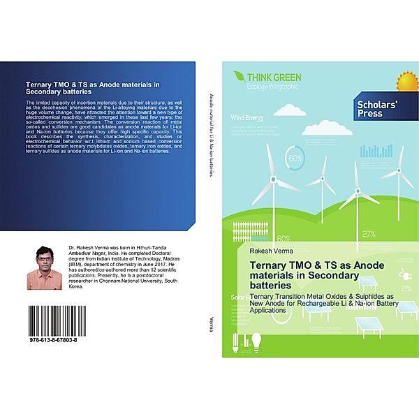 Ternary TMO & TS as Anode materials in Secondary batteries, Rakesh Verma