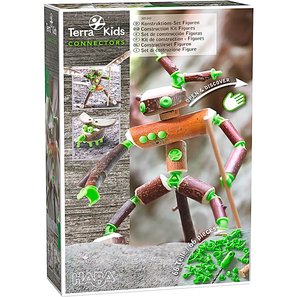 HABA Terra Kids Connectors – Konstruktions-Set Figuren