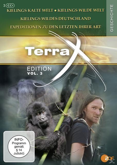 Image of Terra X: Kieling - Expeditionen zu den letzten ihrer Art, Terra X: Kielings wilde Welt, Terra X: Kielings wildes Deutschland DVD-Box