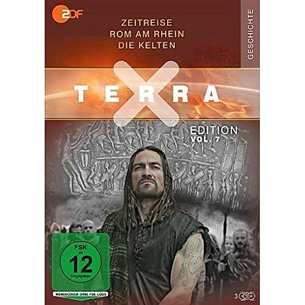 Terra X - Zeitreise/Rom am Rhein/Die Kelten DVD-Box, Matthias Wemhoff