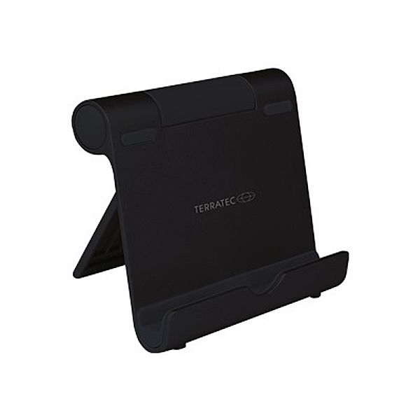 TERRATEC iTab S Schwarz Handy und Tablet Multiwinkel Staender aus Aluminium