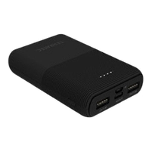 TERRATEC P100 Pocket Black 10.000 mAh / 2 x USB Out / USB Type-C In/Out