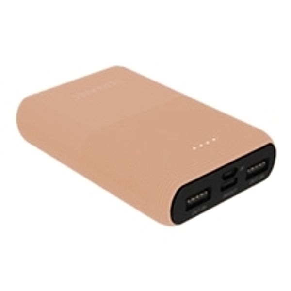 TERRATEC P100 Pocket Pink Sand 10.000mAh / 2 x USB Out / USB Type-C In/Out