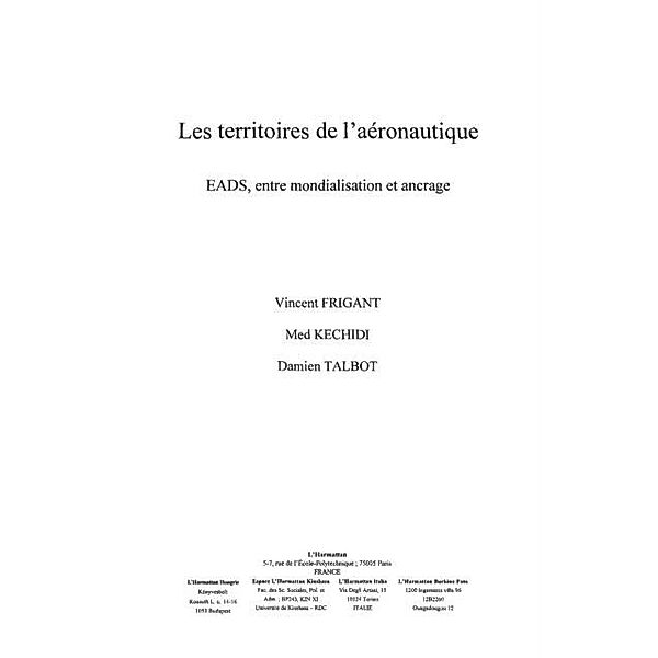 Territoires  de l'aeronautiqueles / Hors-collection, Collectif