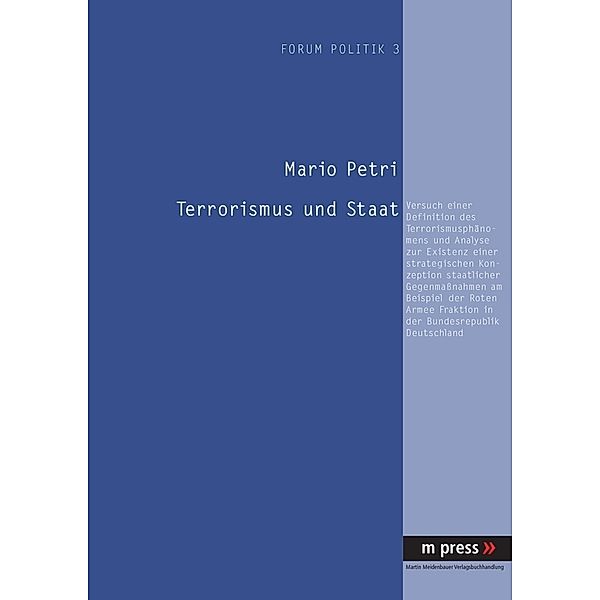 Terrorismus und Staat, Mario Petri