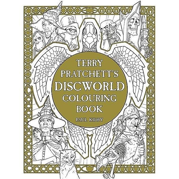 Terry Pratchett's Discworld Colouring Book, Paul Kidby