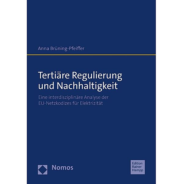 Tertiäre Regulierung und Nachhaltigkeit, Anna Brüning-Pfeiffer