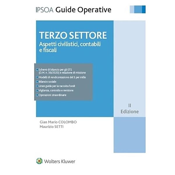 Terzo settore - Aspetti civilistici, contabili e fiscali, Mario Colombo Gian, Maurizio Setti