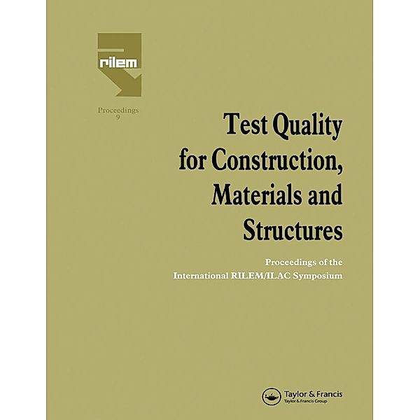 Test Quality for Construction, Materials and Structures