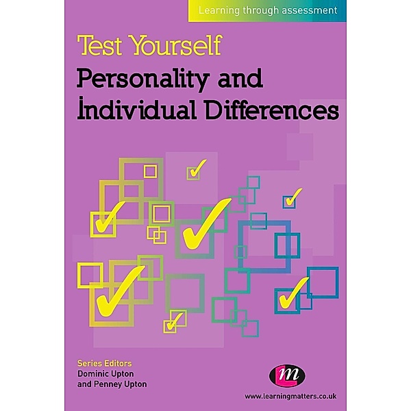 Test Yourself: Personality and Individual Differences / Test Yourself ... Psychology Series