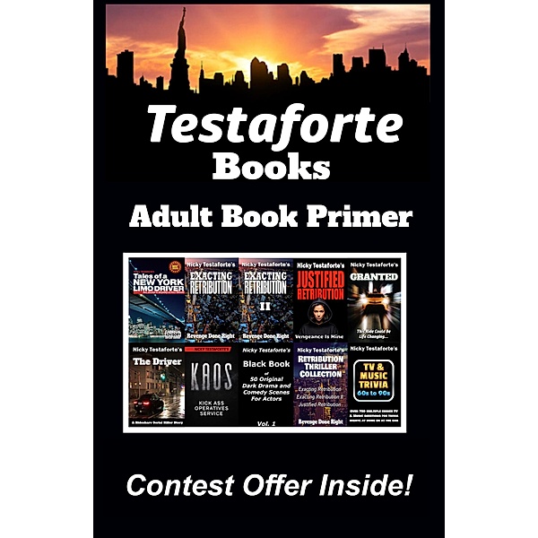 Testaforte Books Adult Book Primer, Nicky Testaforte